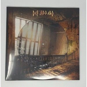 DEF LEPPARD DRASTIC SYMPHONIES - Vinyl LP Picture Disc - Signed Autograph COA